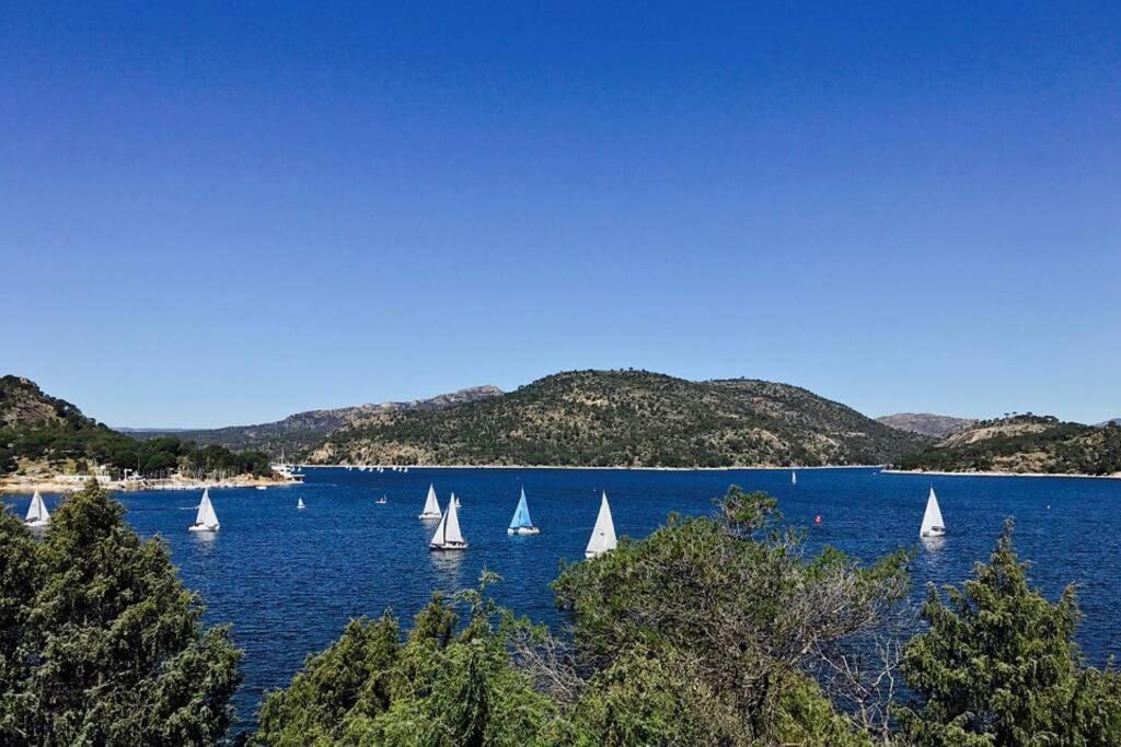 Vila La Casita De Noe Con Vista Al Pantano De San Juan San Martín de Valdeiglesias Exteriér fotografie